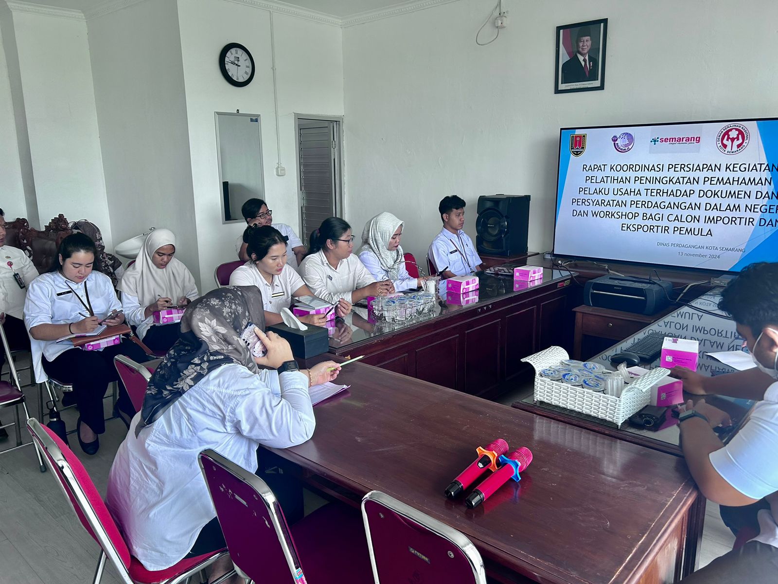 Rakor Persiapan Kegiatan Pelatihan Peningkatan Pemahaman Pelaku Usaha dan Workshop Bagi Calon Importir dan Eksportir Pemula